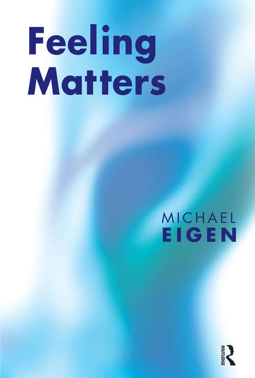 Book cover of Feeling Matters