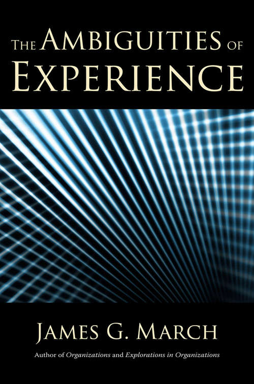 Book cover of The Ambiguities of Experience