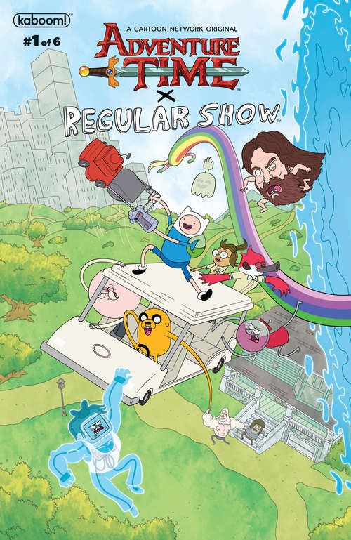 Book cover of Adventure Time/Regular Show (Adventure Time/Regular Show #1)