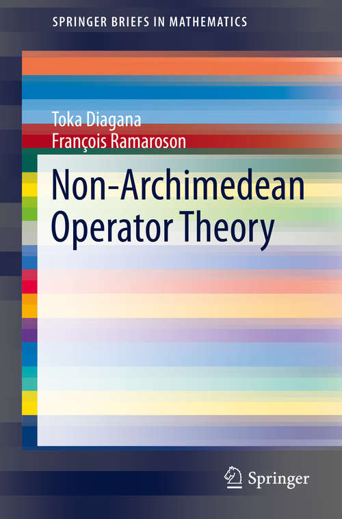 Book cover of Non-Archimedean Operator Theory
