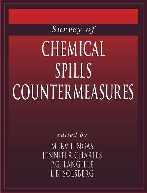 Book cover of Survey of Chemical Spill Countermeasures