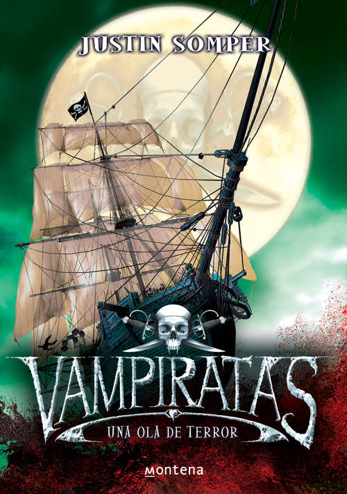 Book cover of Una ola de terror (Vampiratas: Volumen 2)
