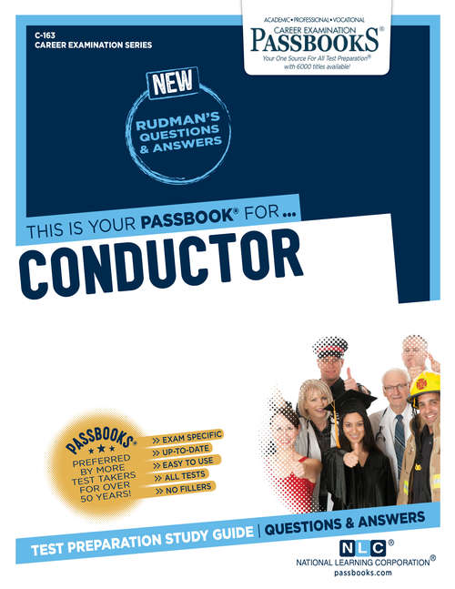 Book cover of Conductor: Passbooks Study Guide (Career Examination Series: C-163)