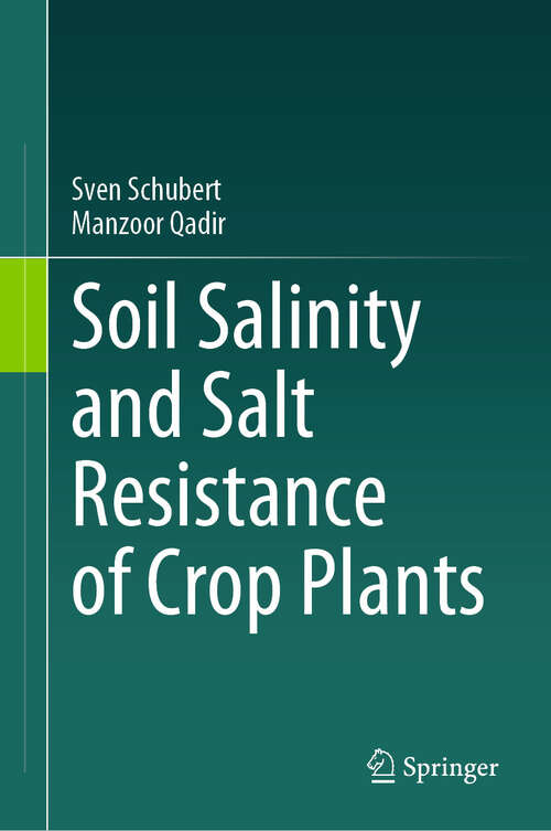 Book cover of Soil Salinity and Salt Resistance of Crop Plants