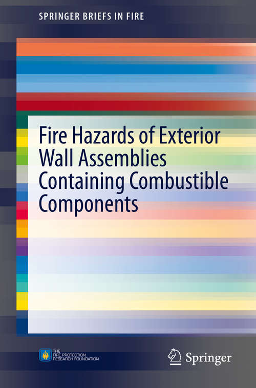 Book cover of Fire Hazards of Exterior Wall Assemblies Containing Combustible Components