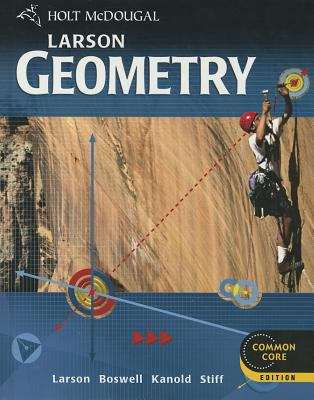 Book cover of Holt McDougal Larson Geometry (Common Core Edition)