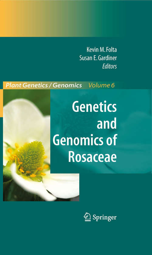 Book cover of Genetics and Genomics of Rosaceae