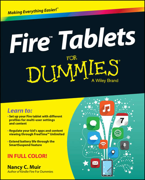 Book cover of Fire Tablets For Dummies
