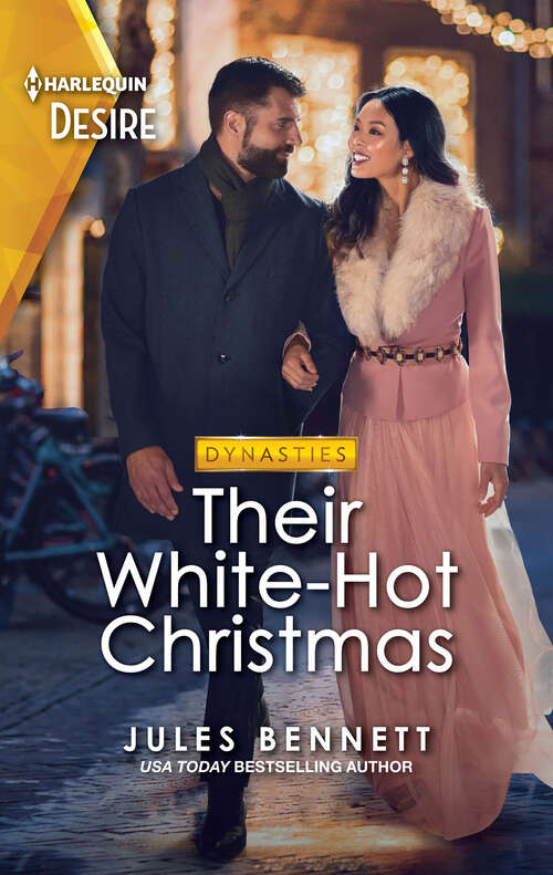 Book cover of Their White-Hot Christmas: A Passionate Opposites Attract Holiday Romance (Original) (Dynasties: Willowvale #4)