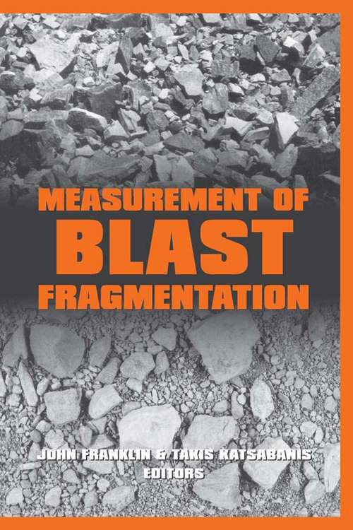 Book cover of Measurement of Blast Fragmentation