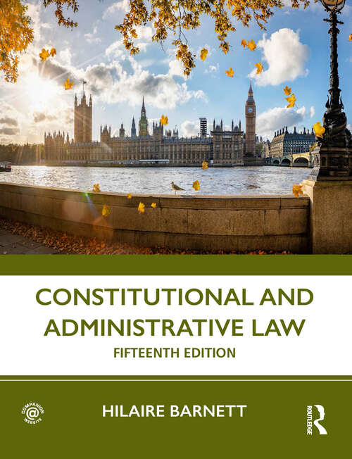 Book cover of Constitutional and Administrative Law (15)