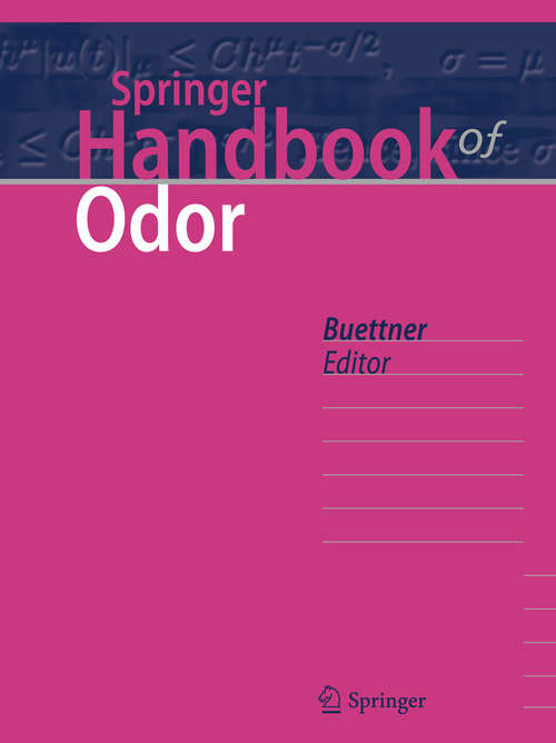 Book cover of Springer Handbook of Odor