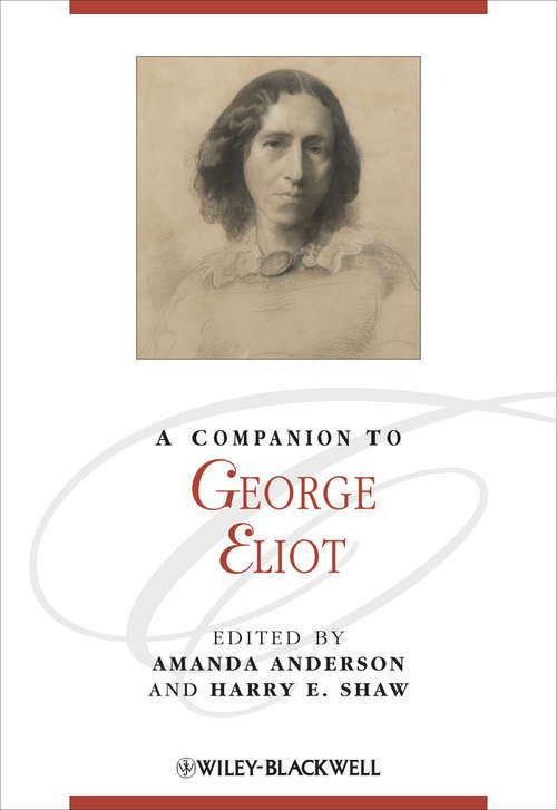 Book cover of A Companion to George Eliot