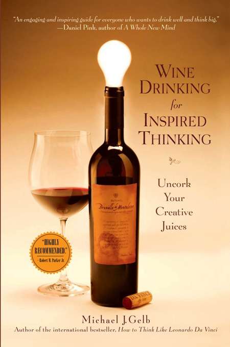 Book cover of Wine Drinking for Inspired Thinking