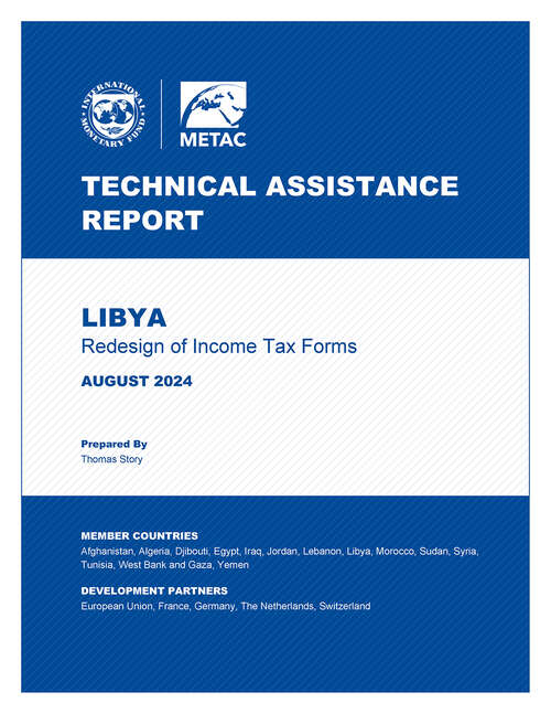 Book cover of Libya: Technical Assistance Report-Redesign of Income Tax Forms