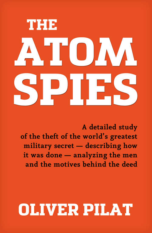 Book cover of The Atom Spies