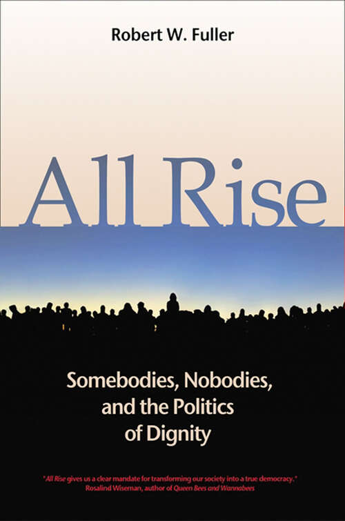 Book cover of All Rise: Somebodies, Nobodies, and the Politics of Dignity (Bk. Currents Ser.)