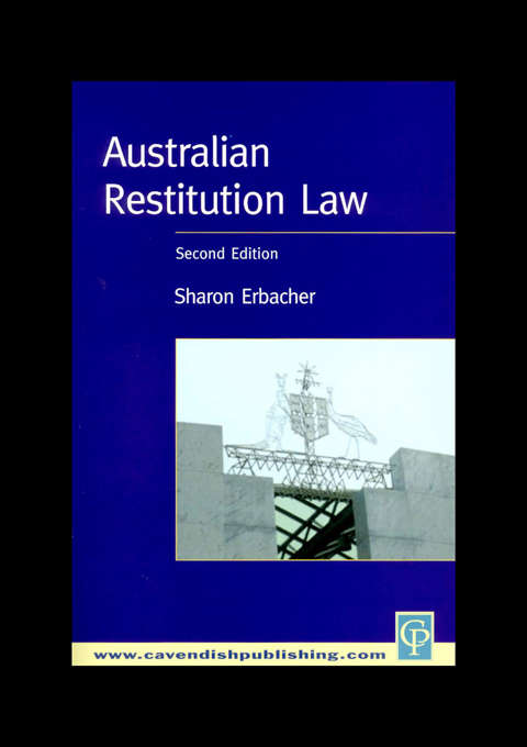 Book cover of Australian Restitution Law (2) (Australian Principles)