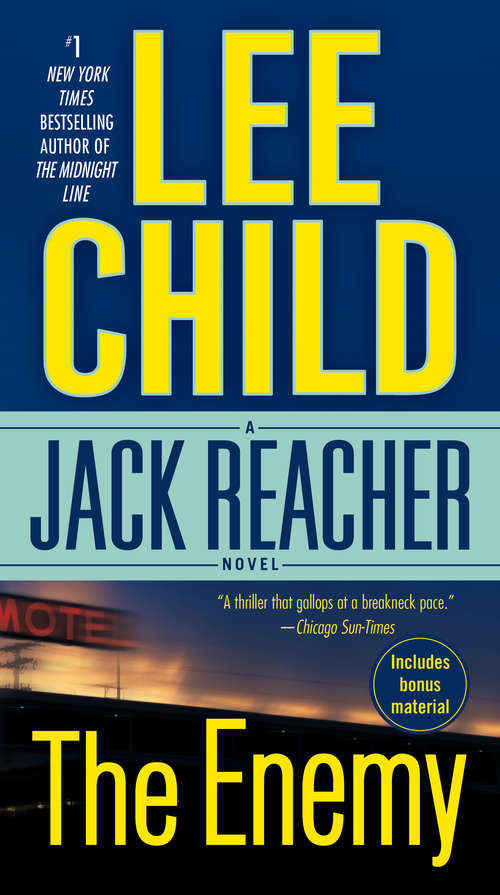 Book cover of The Enemy: A Jack Reacher Novel (Jack Reacher #8)