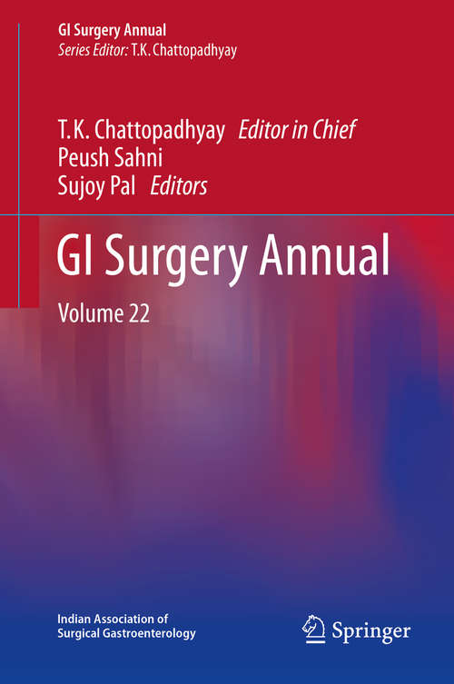 Book cover of GI Surgery Annual