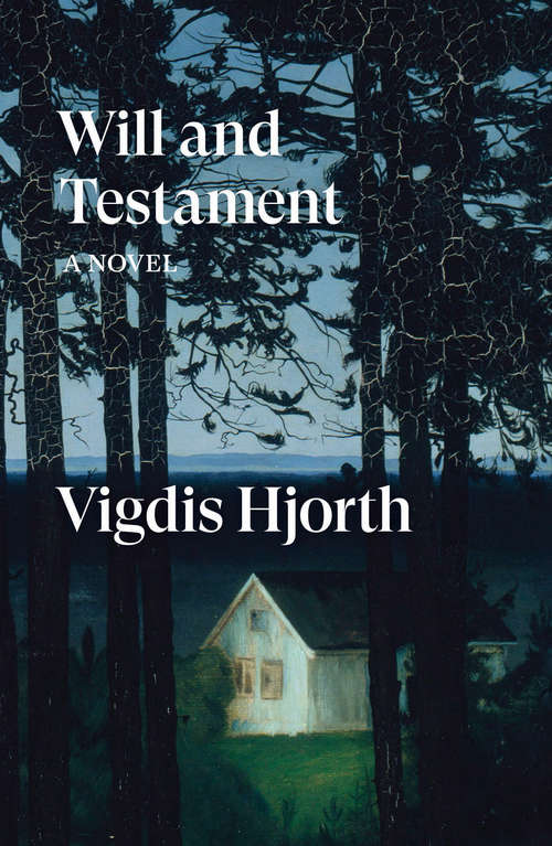 Book cover of Will and Testament (Verso Fiction)