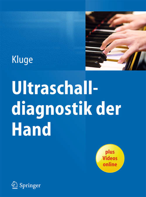 Book cover of Ultraschalldiagnostik der Hand