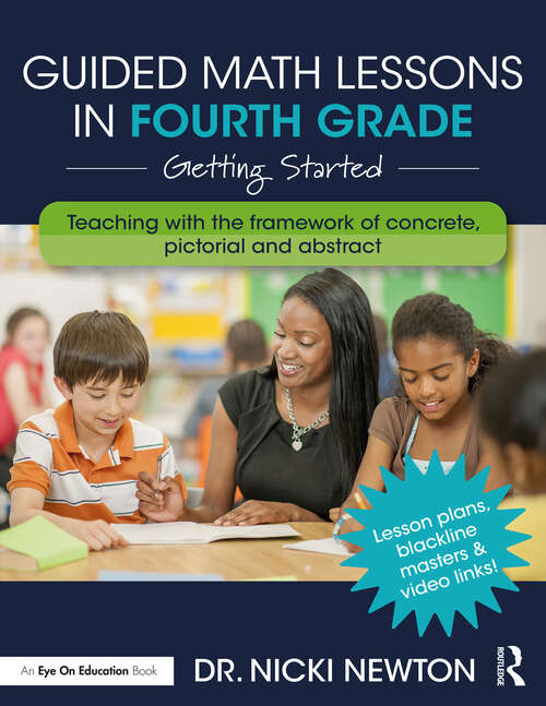 Book cover of Guided Math Lessons in Fourth Grade: Getting Started