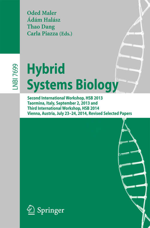 Book cover of Hybrid Systems Biology