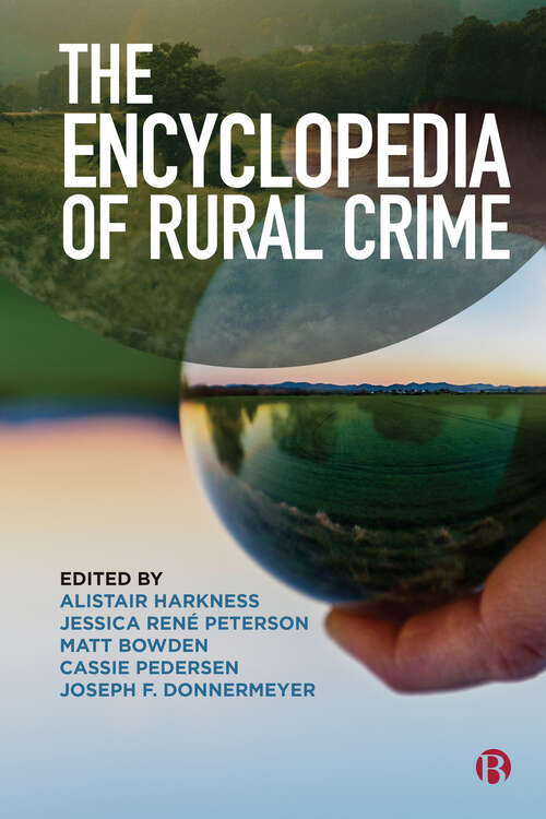 Book cover of The Encyclopedia of Rural Crime