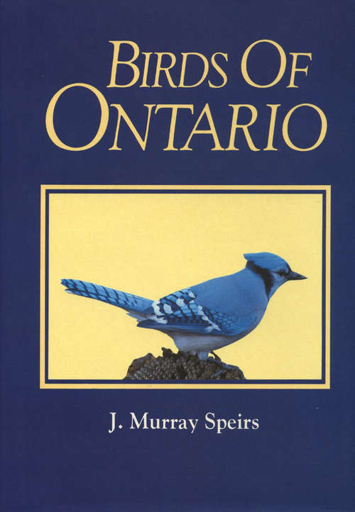 Book cover of Birds of Ontario (Vol #1)