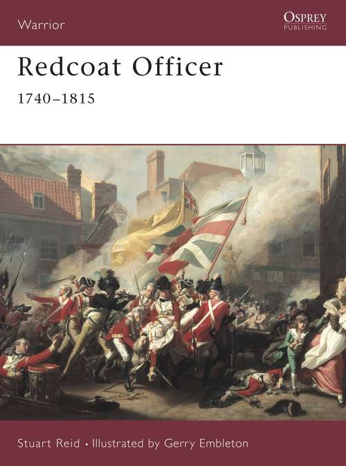 Book cover of Redcoat Officer: 1740 - 1815