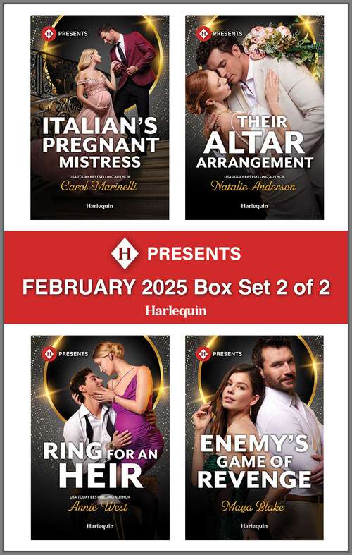 Book cover of Harlequin Presents February 2025 - Box Set 2 of 2 (Original)