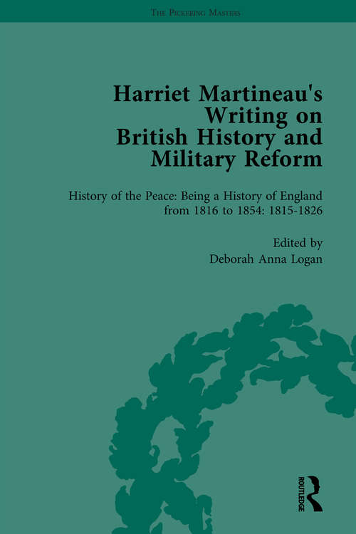 Book cover of Harriet Martineau's Writing on British History and Military Reform, vol 2