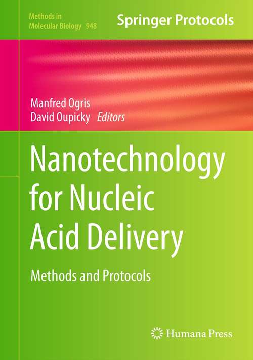 Book cover of Nanotechnology for Nucleic Acid Delivery