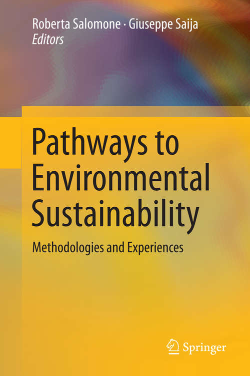 Book cover of Pathways to Environmental Sustainability