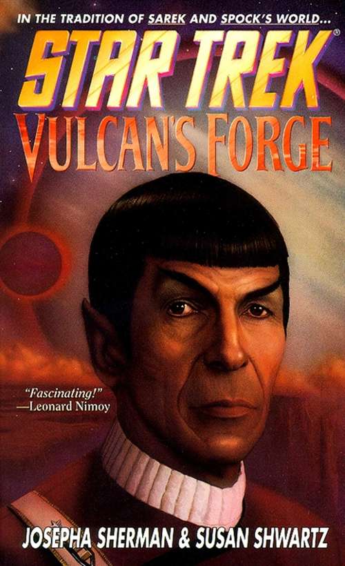 Book cover of Star Trek: Vulcan's Forge (Star Trek: The Original Series)