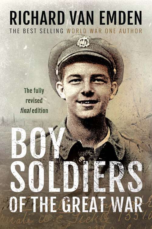 Book cover of Boy Soldiers of the Great War