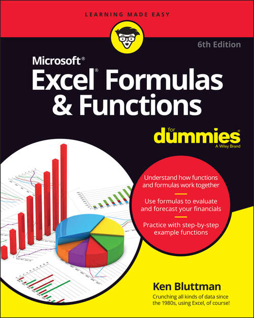 Book cover of Excel Formulas & Functions For Dummies (6)