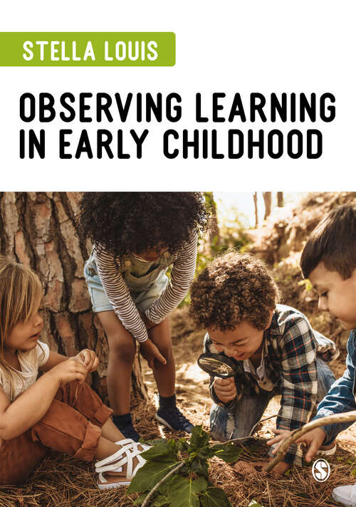 Book cover of Observing Learning in Early Childhood