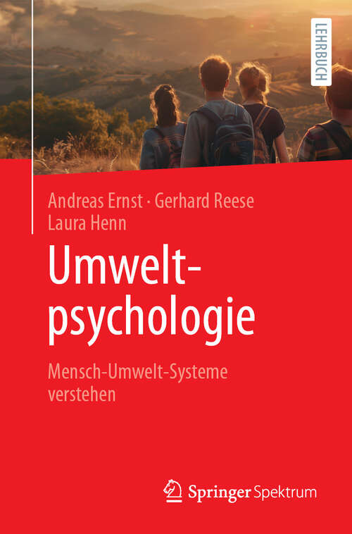 Book cover of Umweltpsychologie: Mensch-Umwelt-Systeme verstehen