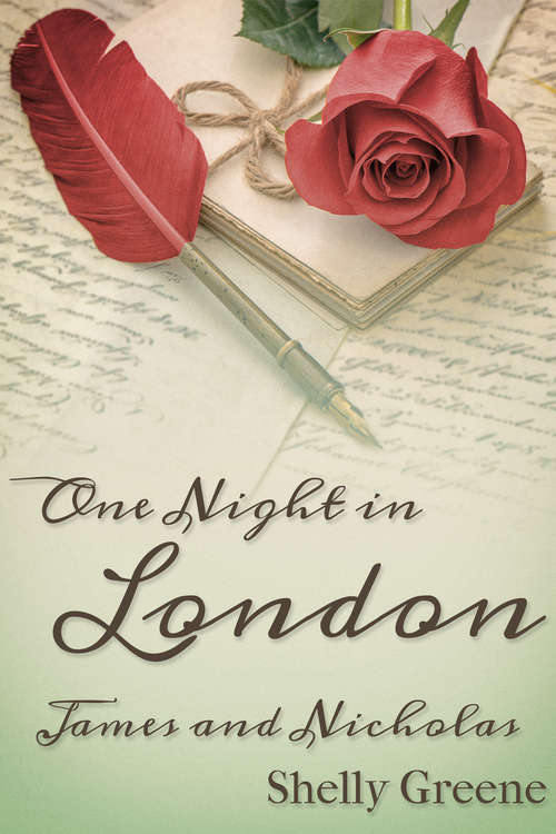 Book cover of One Night in London: James and Nicholas