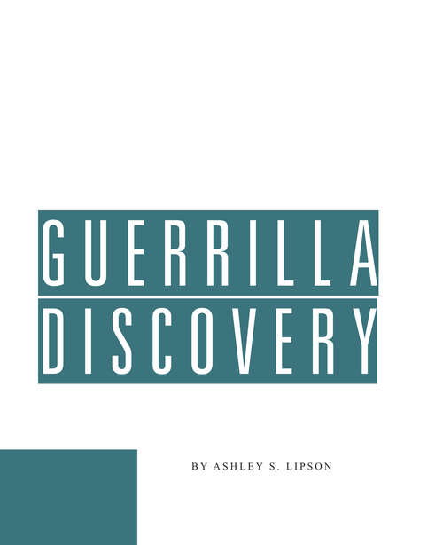 Book cover of Guerrilla Discovery