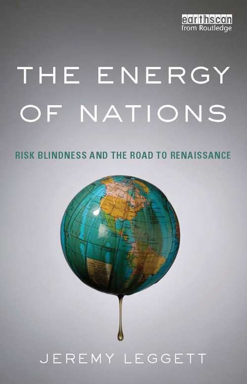 Book cover of The Energy of Nations: Risk Blindness and the Road to Renaissance