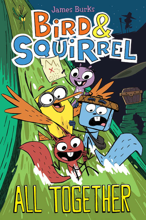 Book cover of Bird & Squirrel All Together: A Graphic Novel (Bird & Squirrel)