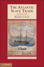 Book cover of The Atlantic Slave Trade Second Edition