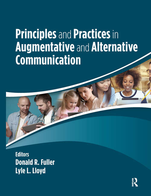 Book cover of Principles and Practices in Augmentative and Alternative Communication