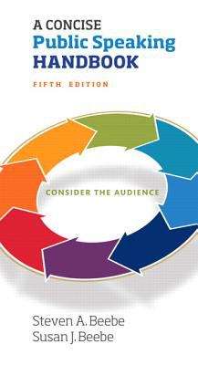 Book cover of A Concise Public Speaking Handbook (5th Edition)