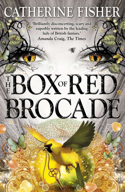 Book cover of The Box of Red Brocade: Book 2 (Shakespeare Quartet #2)