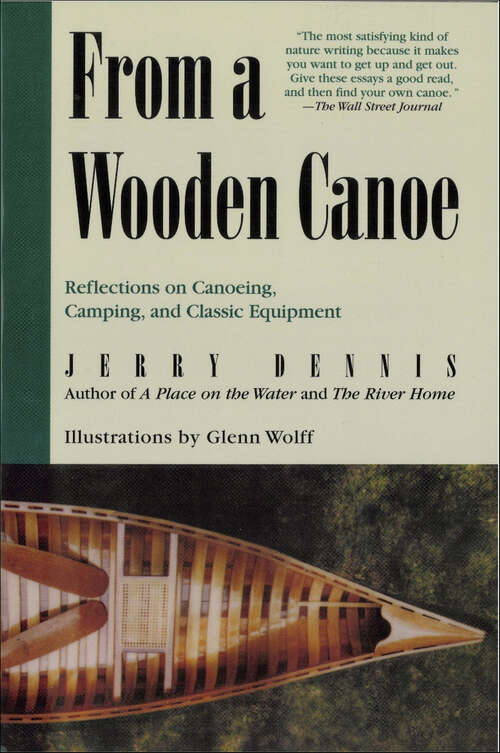 Book cover of From a Wooden Canoe: Reflections on Canoeing, Camping, and Classic Equipment