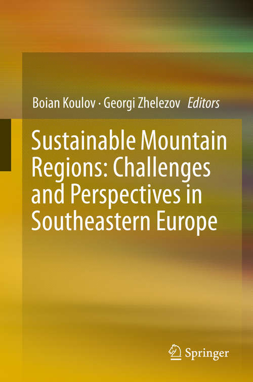 Book cover of Sustainable Mountain Regions: Challenges and Perspectives in Southeastern Europe